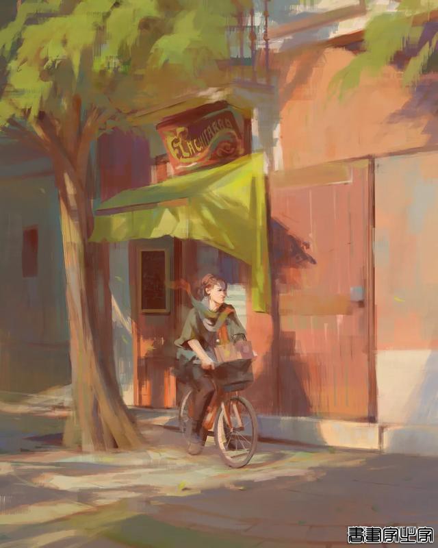 「插画欣赏」光影在他笔下活了-29.jpg