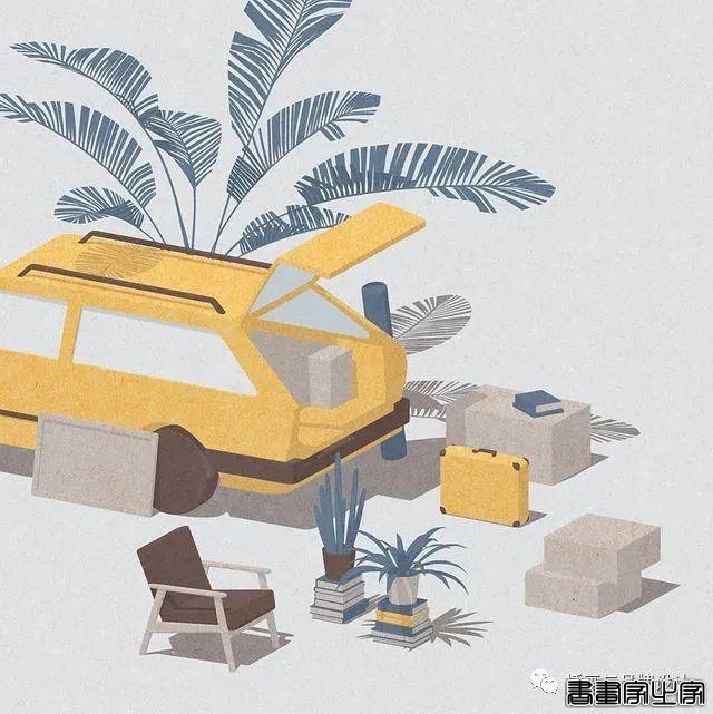 插画丨用扁平风造就高级感场景图，还不快来学习一下-35.jpg