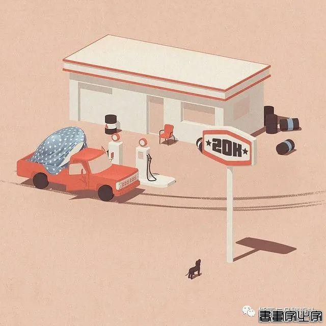 插画丨用扁平风造就高级感场景图，还不快来学习一下-40.jpg