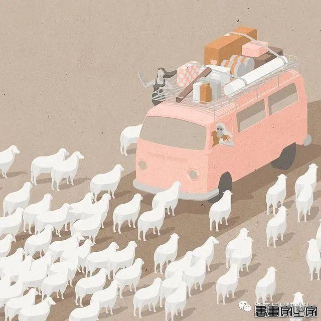 插画丨用扁平风造就高级感场景图，还不快来学习一下-41.jpg