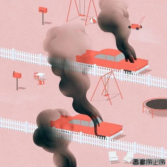 插画丨用扁平风造就高级感场景图，还不快来学习一下-44.jpg