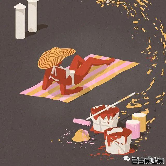 插画丨用扁平风造就高级感场景图，还不快来学习一下-56.jpg