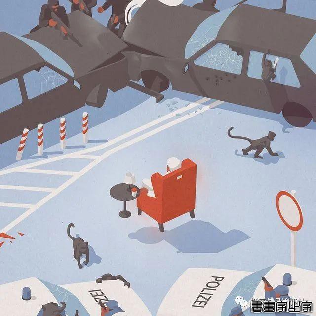插画丨用扁平风造就高级感场景图，还不快来学习一下-55.jpg