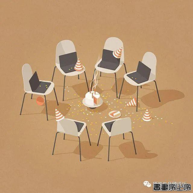 插画丨用扁平风造就高级感场景图，还不快来学习一下-67.jpg