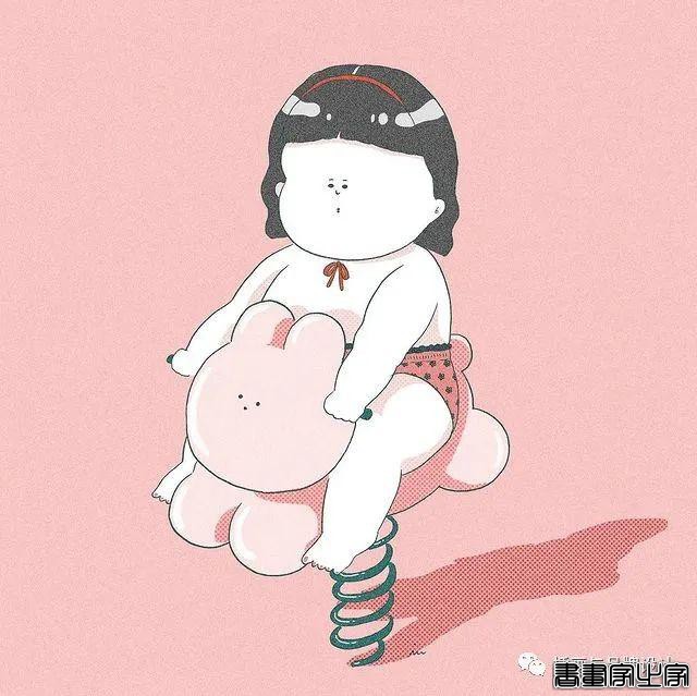 插画丨胖女孩儿也有春天，日本插画师将芭蕾舞女孩的慵懒日常点滴描绘得幽默又生动-8.jpg