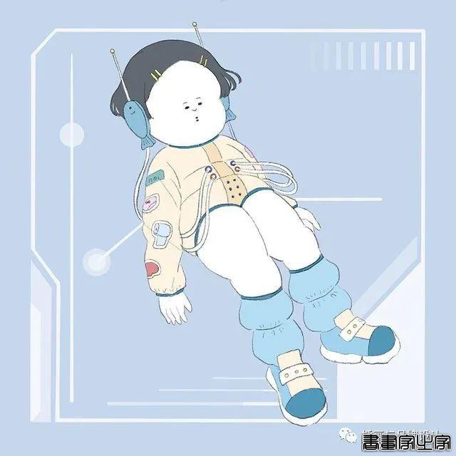 插画丨胖女孩儿也有春天，日本插画师将芭蕾舞女孩的慵懒日常点滴描绘得幽默又生动-13.jpg