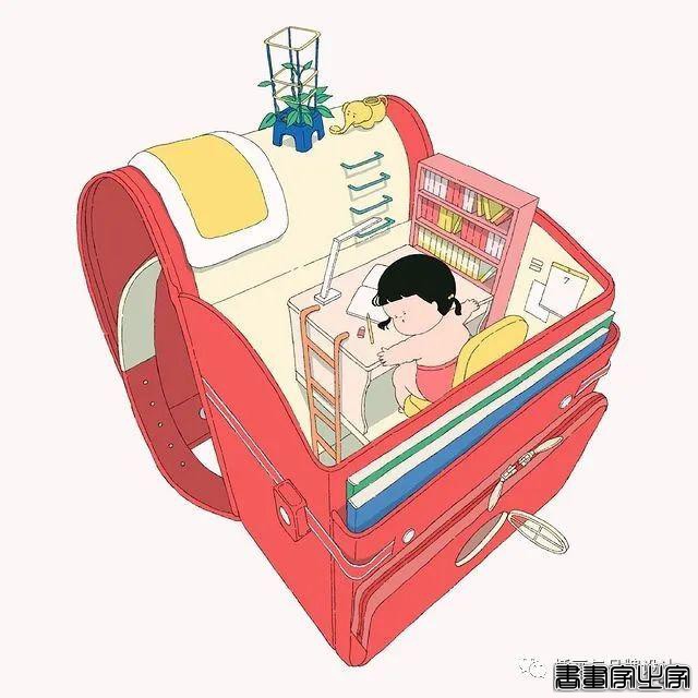 插画丨胖女孩儿也有春天，日本插画师将芭蕾舞女孩的慵懒日常点滴描绘得幽默又生动-14.jpg