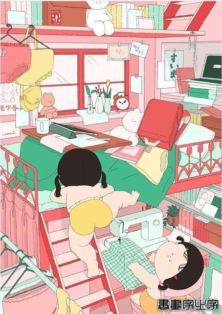 插画丨胖女孩儿也有春天，日本插画师将芭蕾舞女孩的慵懒日常点滴描绘得幽默又生动-17.jpg