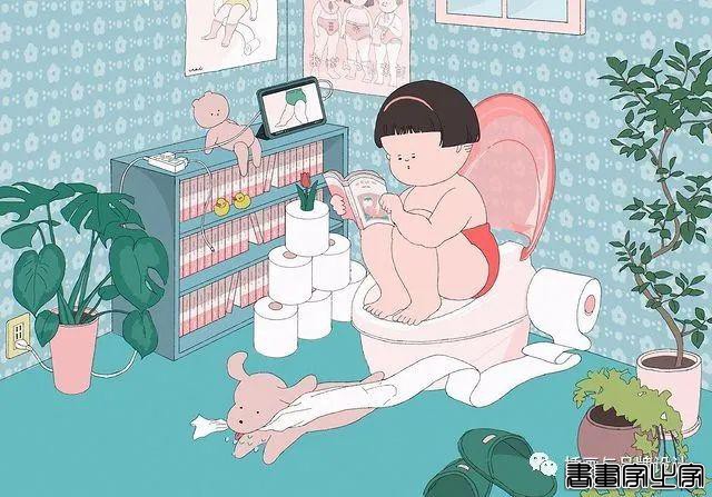 插画丨胖女孩儿也有春天，日本插画师将芭蕾舞女孩的慵懒日常点滴描绘得幽默又生动-26.jpg