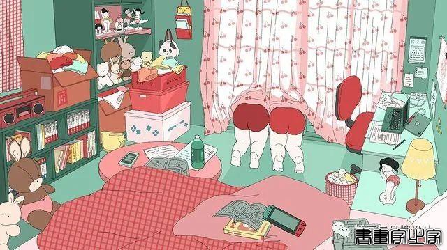 插画丨胖女孩儿也有春天，日本插画师将芭蕾舞女孩的慵懒日常点滴描绘得幽默又生动-24.jpg