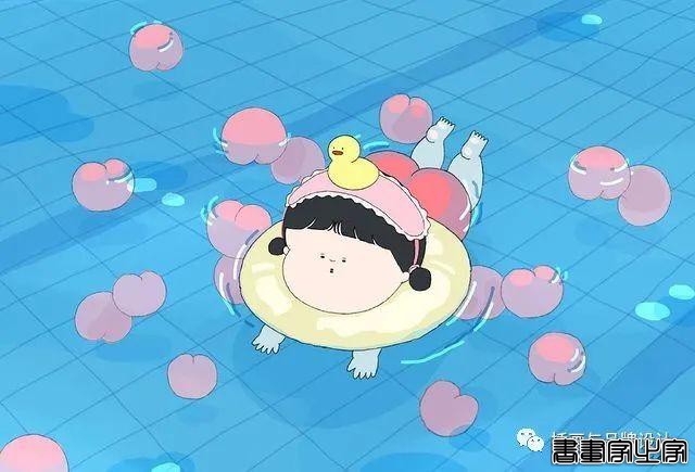 插画丨胖女孩儿也有春天，日本插画师将芭蕾舞女孩的慵懒日常点滴描绘得幽默又生动-37.jpg