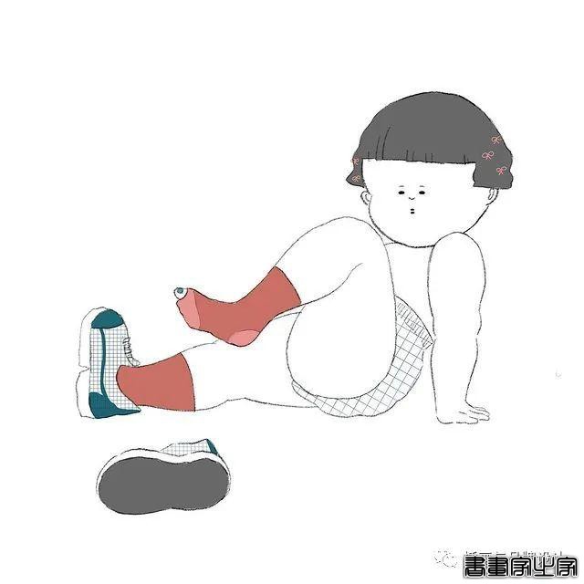 插画丨胖女孩儿也有春天，日本插画师将芭蕾舞女孩的慵懒日常点滴描绘得幽默又生动-38.jpg
