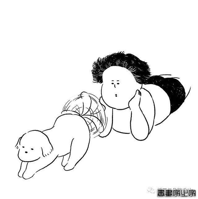 插画丨胖女孩儿也有春天，日本插画师将芭蕾舞女孩的慵懒日常点滴描绘得幽默又生动-43.jpg