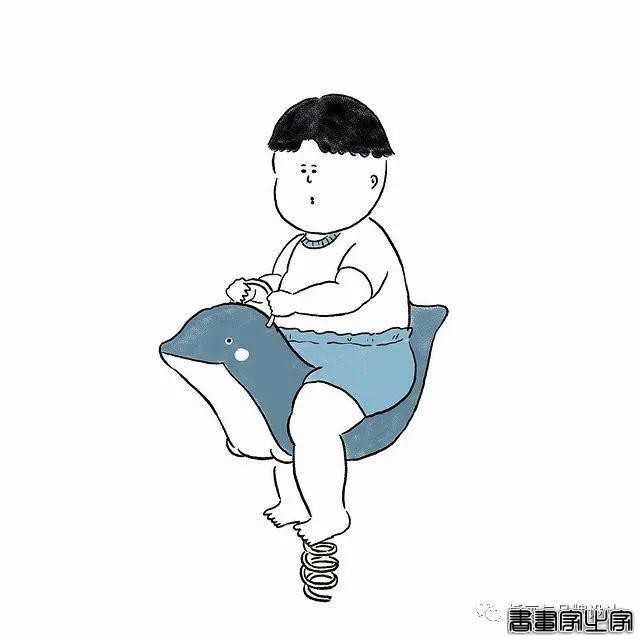 插画丨胖女孩儿也有春天，日本插画师将芭蕾舞女孩的慵懒日常点滴描绘得幽默又生动-51.jpg