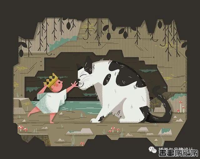 插画丨色块与几何元素构成的趣味扁平风插画，丰满又十分丝滑超级治愈-38.jpg
