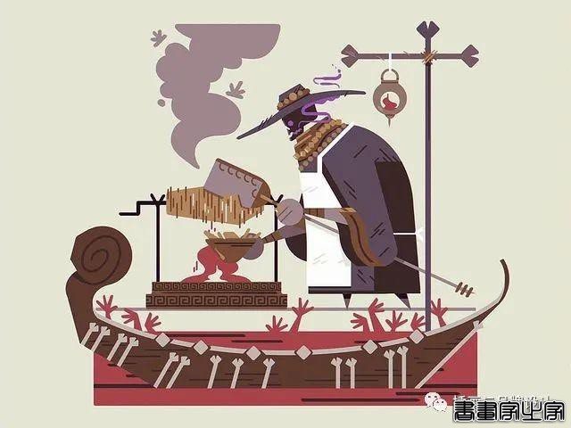 插画丨色块与几何元素构成的趣味扁平风插画，丰满又十分丝滑超级治愈-41.jpg