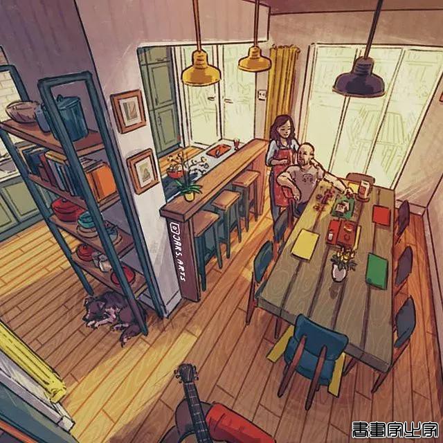 插画师绘出人生“残酷”的真相，原来现实最圆满的快乐，不过如此-5.jpg