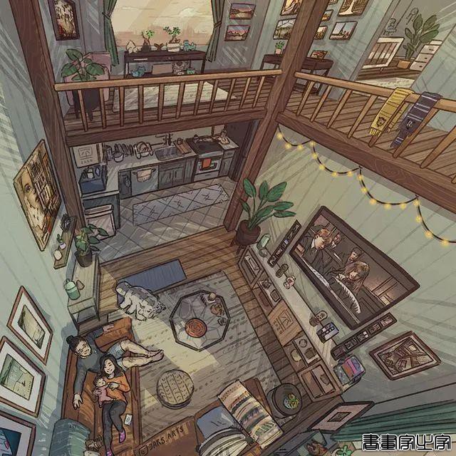 插画师绘出人生“残酷”的真相，原来现实最圆满的快乐，不过如此-32.jpg