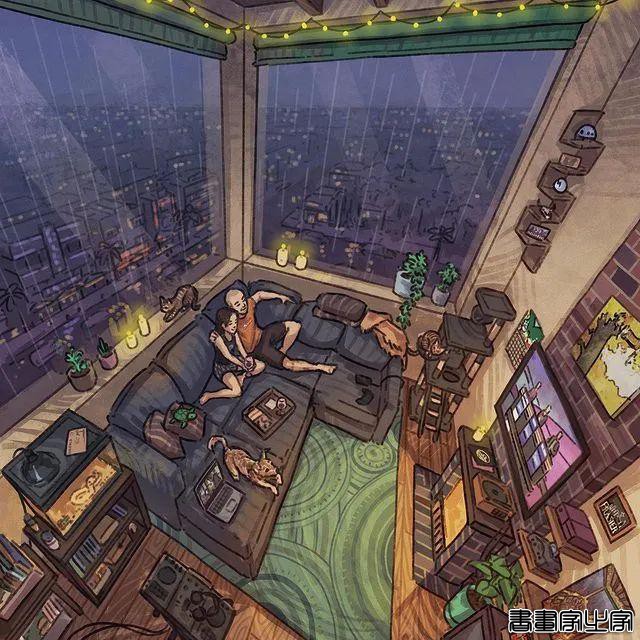 插画师绘出人生“残酷”的真相，原来现实最圆满的快乐，不过如此-35.jpg
