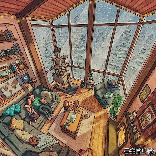 插画师绘出人生“残酷”的真相，原来现实最圆满的快乐，不过如此-40.jpg