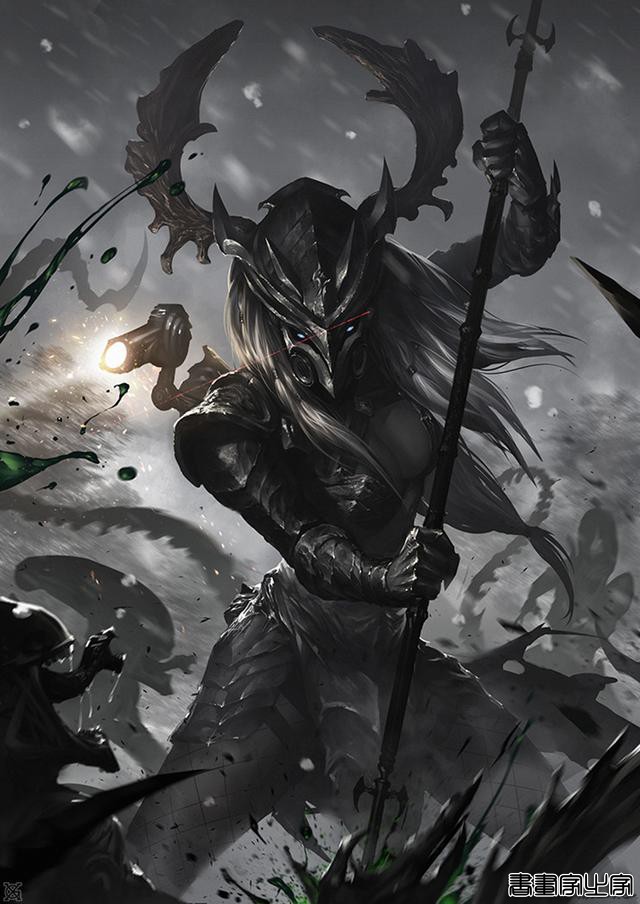 异形的宿敌《铁血战士》插画专辑，极具特色超酷超爽的暗黑系插画-15.jpg