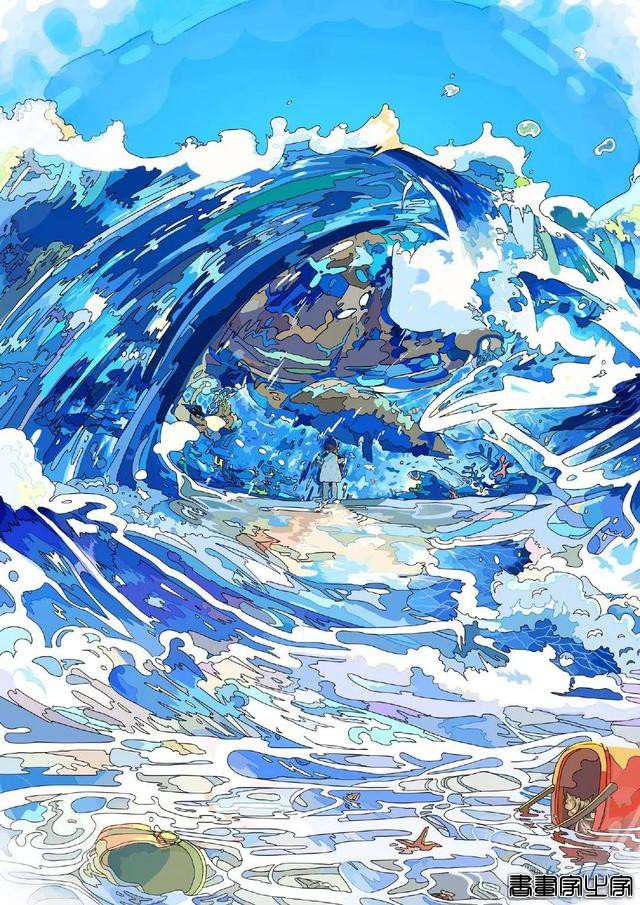 「插画」蓝色世界-11.jpg