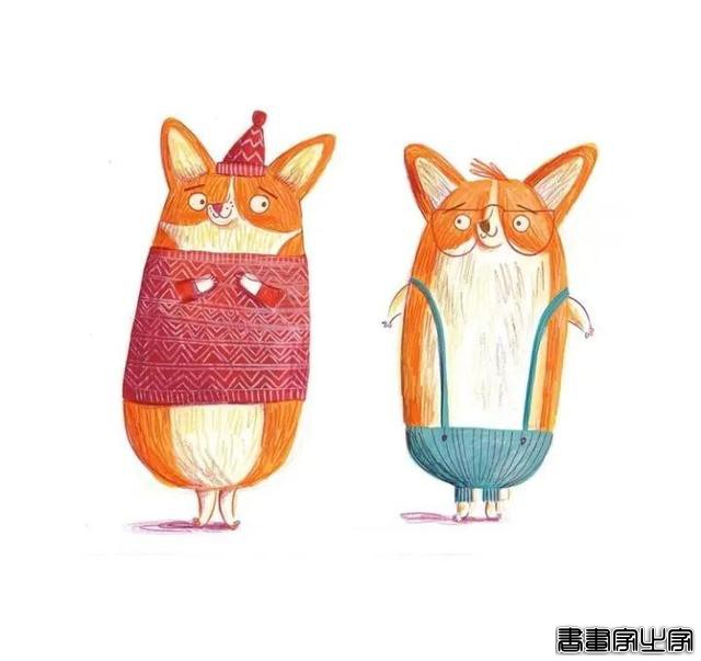 儿童系列插画作品，练习简笔画是不错的素材-6.jpg