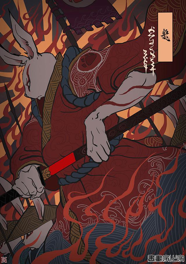 日风唯美插画，暗黑风格画面也能呈现出妖异浪漫和华丽繁复的视觉-27.jpg