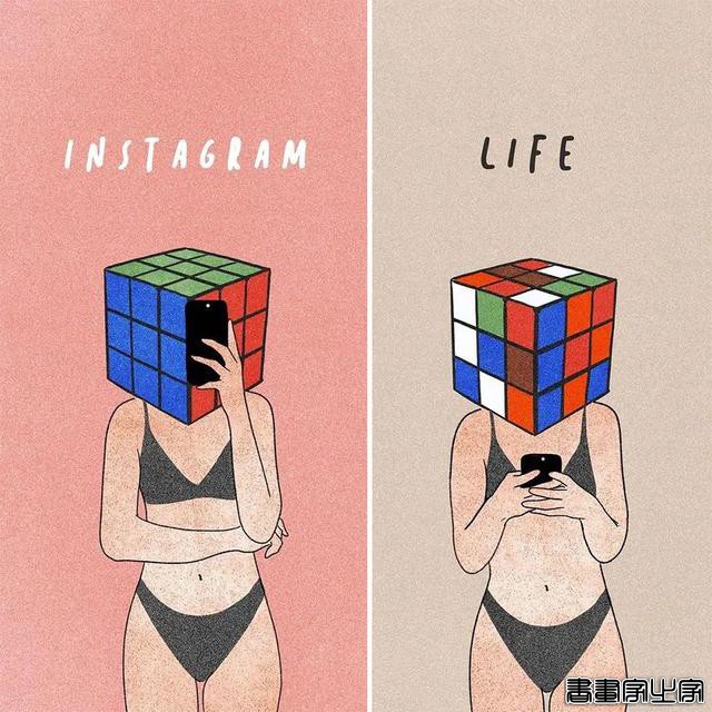 16幅关于女性的插画，赤裸地揭露了一些现实真相，你看懂几幅？-5.jpg