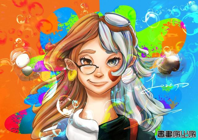 一眼惊艳的人物角色手绘插画，用来做头像也很nice-6.jpg