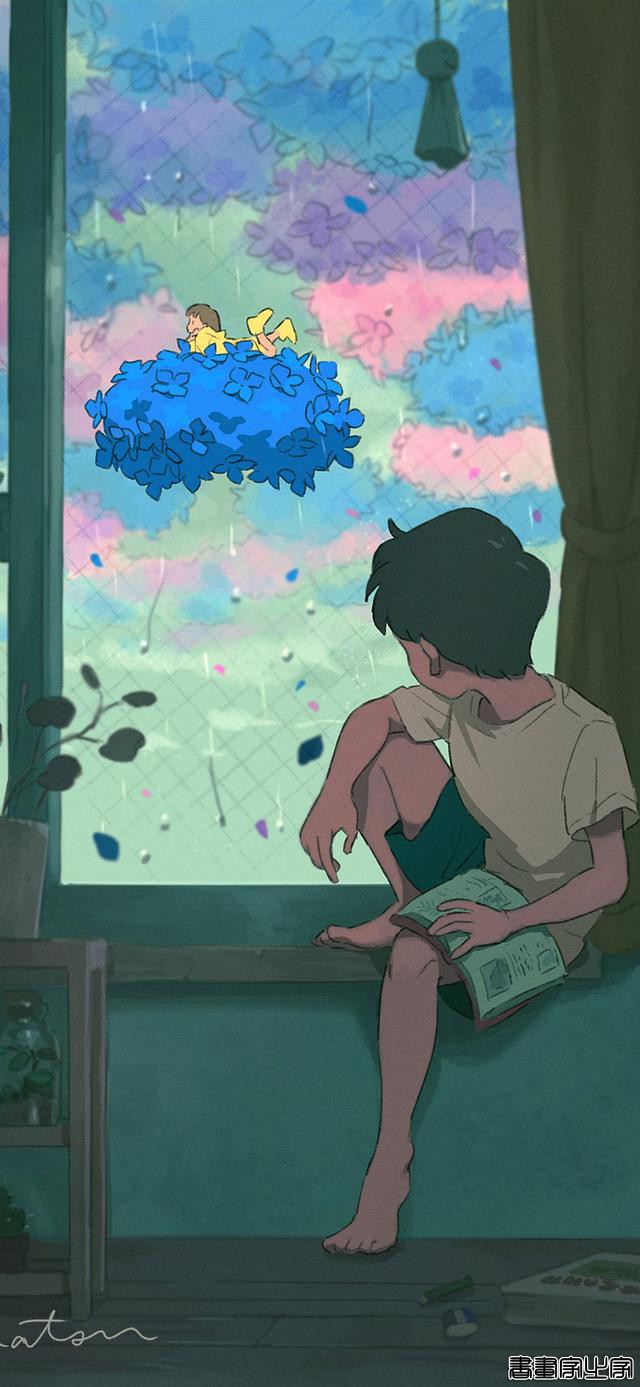 超好看的动漫插画壁纸，好治愈-4.jpg