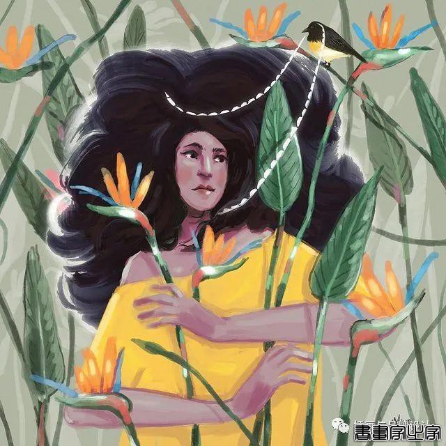 插画丨满满幸福感的日常手绘，线条简单干净，而略浓重的色彩更显画风的憨厚感-6.jpg