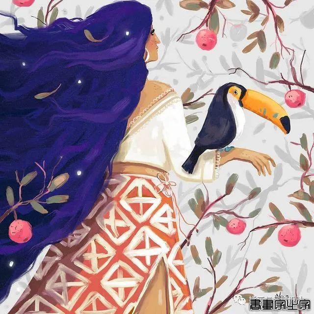 插画丨满满幸福感的日常手绘，线条简单干净，而略浓重的色彩更显画风的憨厚感-7.jpg