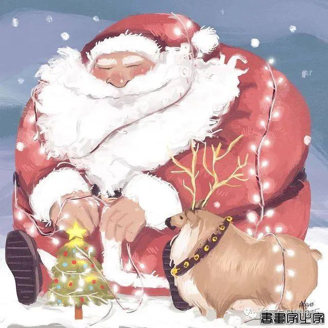 插画丨满满幸福感的日常手绘，线条简单干净，而略浓重的色彩更显画风的憨厚感-12.jpg