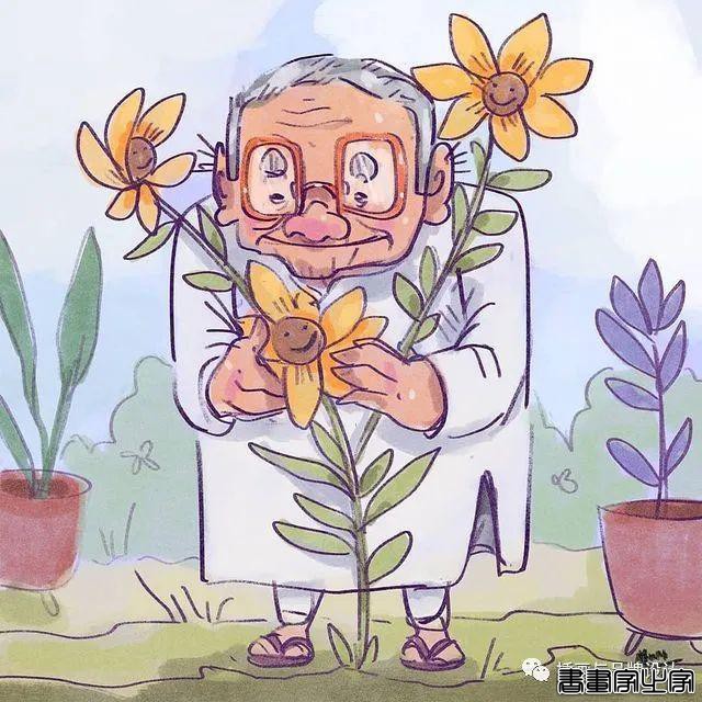 插画丨满满幸福感的日常手绘，线条简单干净，而略浓重的色彩更显画风的憨厚感-27.jpg