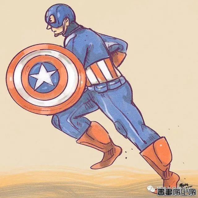 插画丨满满幸福感的日常手绘，线条简单干净，而略浓重的色彩更显画风的憨厚感-39.jpg