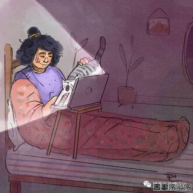 插画丨满满幸福感的日常手绘，线条简单干净，而略浓重的色彩更显画风的憨厚感-50.jpg