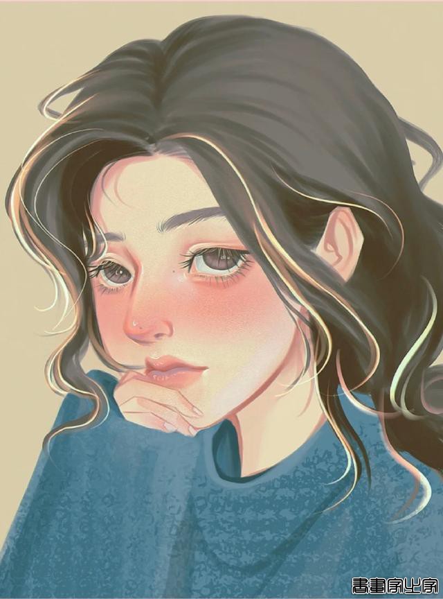 小姐姐的诱惑#头像##插画#-4.jpg