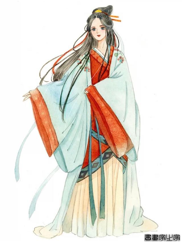 古风插画欣赏汉服插画使#古风##头像##中国元素##插画##艺术分享# ????-6.jpg
