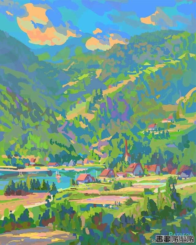 Slawek Fedorczuk/色彩大师的新作｜插画分享-15.jpg