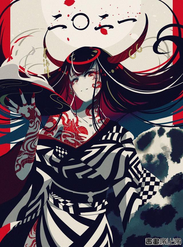 炫酷的霓虹人物手绘插画，色彩极为丰富，宛如一位色彩魔术师-8.jpg