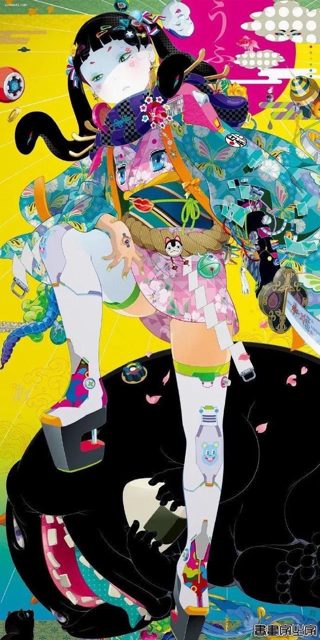 插画分享｜独特色彩艺术插画-9.jpg