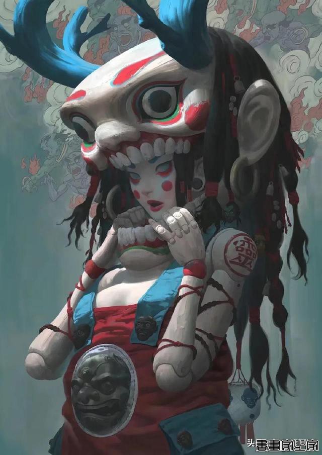 你们喜欢鬼神插画吗-5.jpg