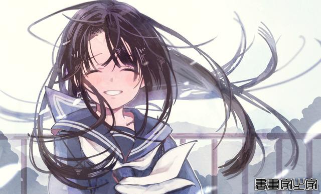 美！温柔可人的人物手绘插画，简练的线稿色彩-6.jpg