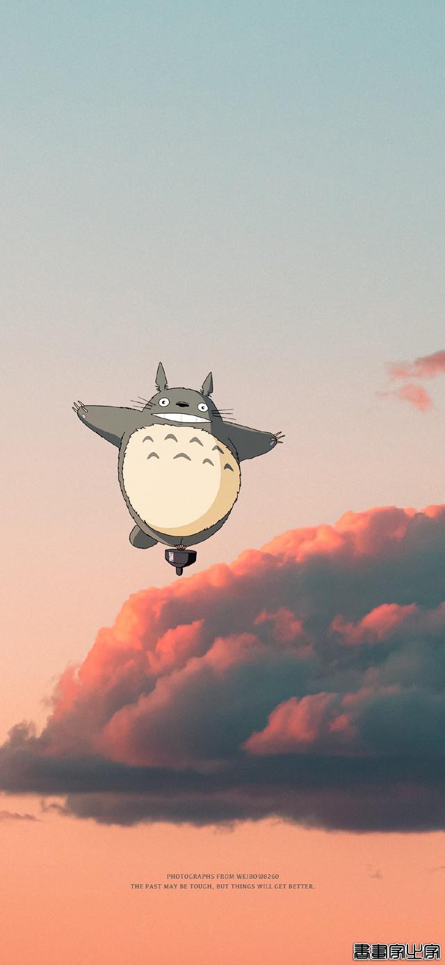 清新治愈风壁纸，宫崎骏动漫插画-6.jpg