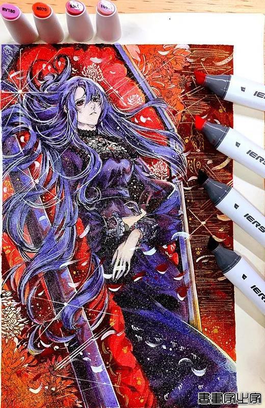 二次元英伦复古风插画，细节美到窒息-10.jpg