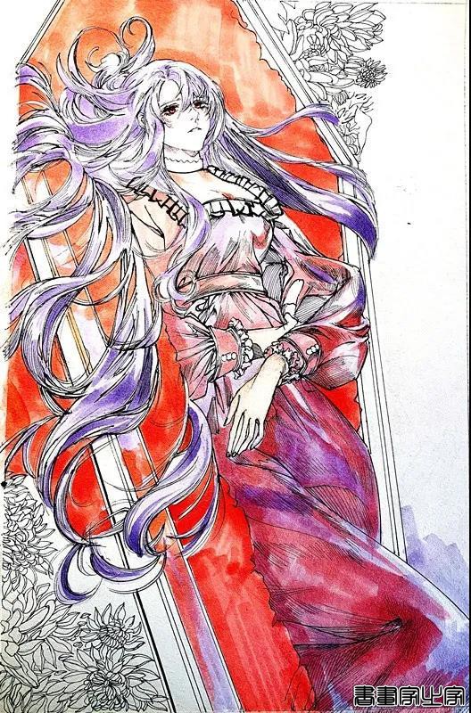 二次元英伦复古风插画，细节美到窒息-7.jpg
