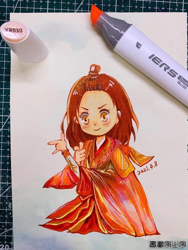 二次元英伦复古风插画，细节美到窒息-14.jpg