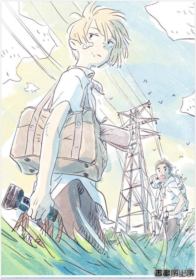 童话般清新治愈系的人物手绘插画，清新舒适的画风-8.jpg
