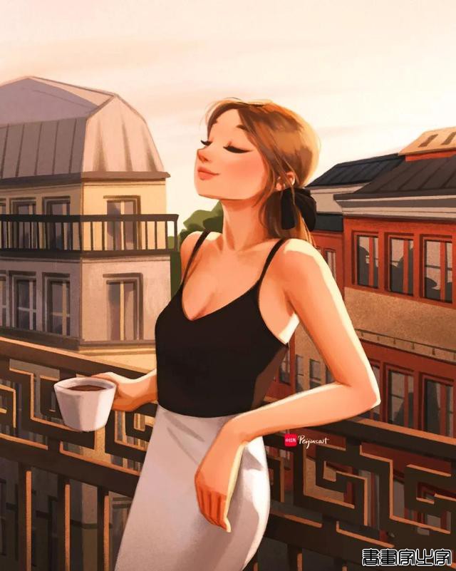 治愈温暖一组插画-4.jpg